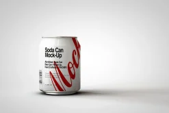 Mini Soda Can | Beer Can Mock-Up V3
