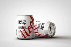 Mini Soda Can | Beer Can Mock-Up V3