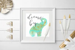 Mint & Gold Geometry Collection
