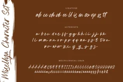 Misellya Brush Script Font