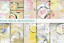Mixed Media Backgrounds 1