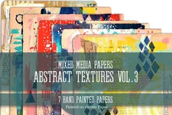 Mixed Media Papers:Abstract Textures