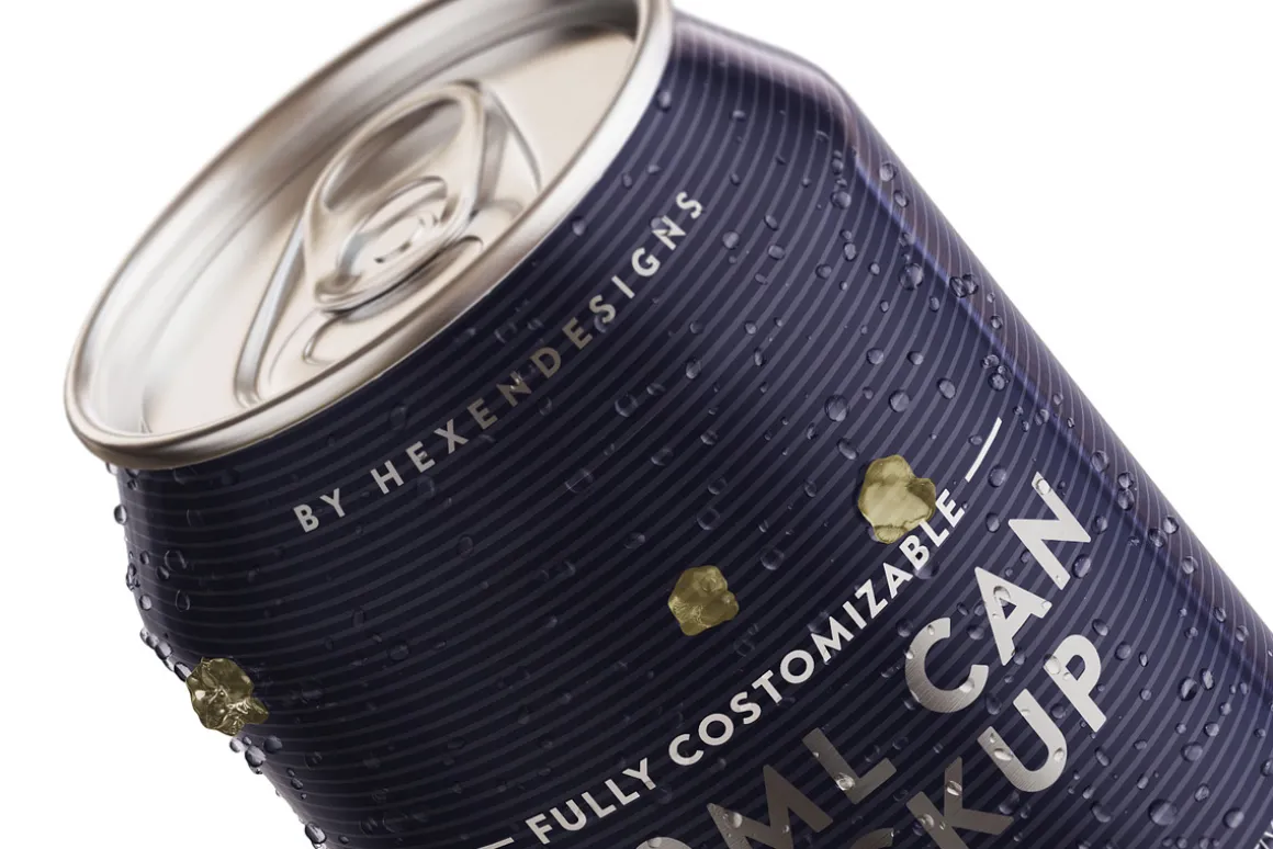 500ML CAN MOCKUP