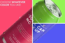 500ML CAN MOCKUP