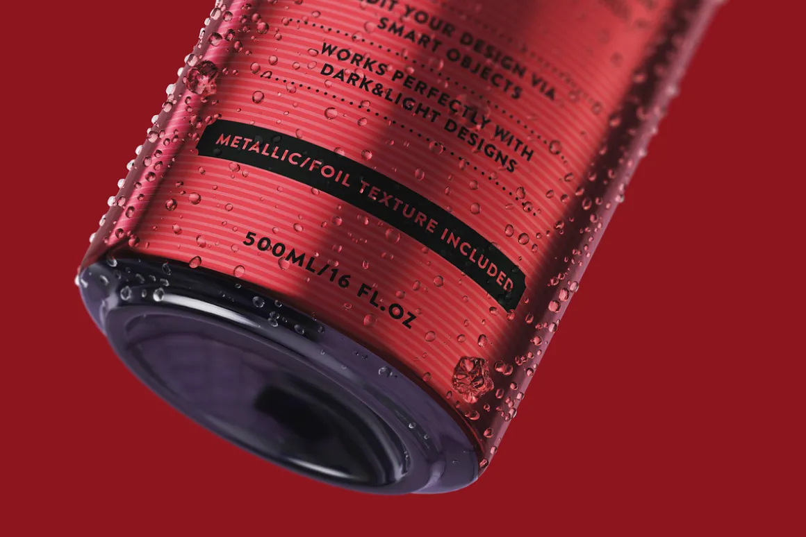 500ML CAN MOCKUP