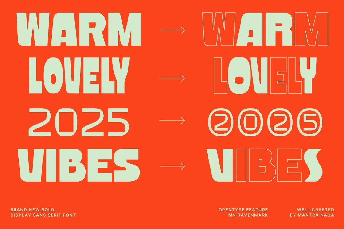 MN Ravenmark - Bold Display Sans