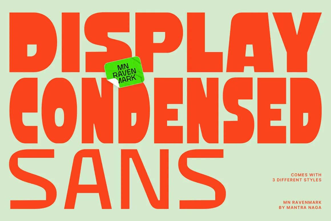 MN Ravenmark - Bold Display Sans