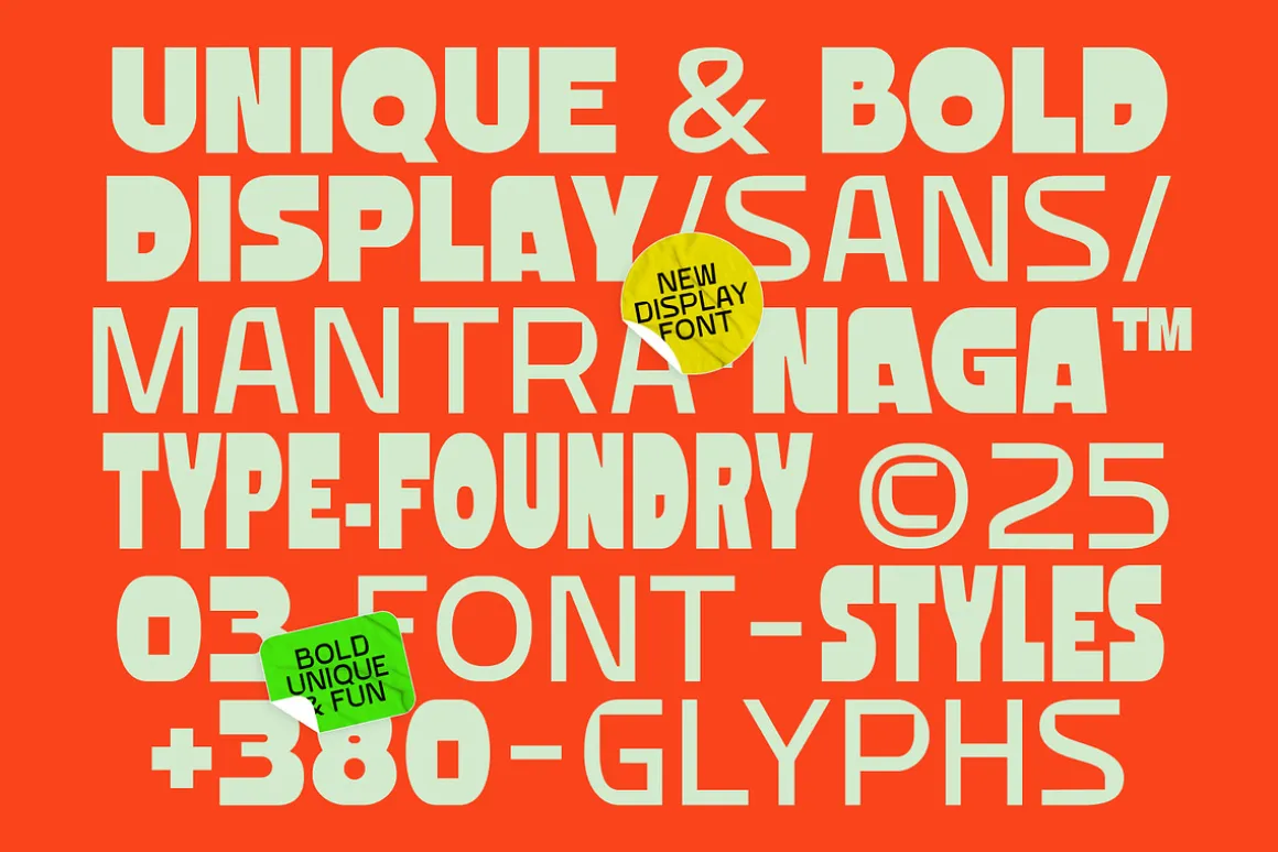 MN Ravenmark - Bold Display Sans