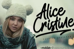 Modellista | Handwriting Font