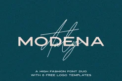 Modena | Duo with 6 Free Logos