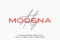 Modena | Duo with 6 Free Logos