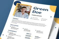 Moderena Resume Template