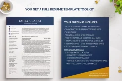 Modern Executive Resume CV Template