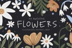 Modern Flowers - summer collection