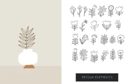 Modern Flowers - summer collection
