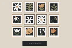 Modern Flowers - summer collection