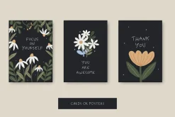 Modern Flowers - summer collection
