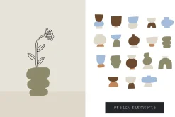 Modern Flowers - summer collection