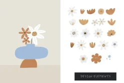 Modern Flowers - summer collection