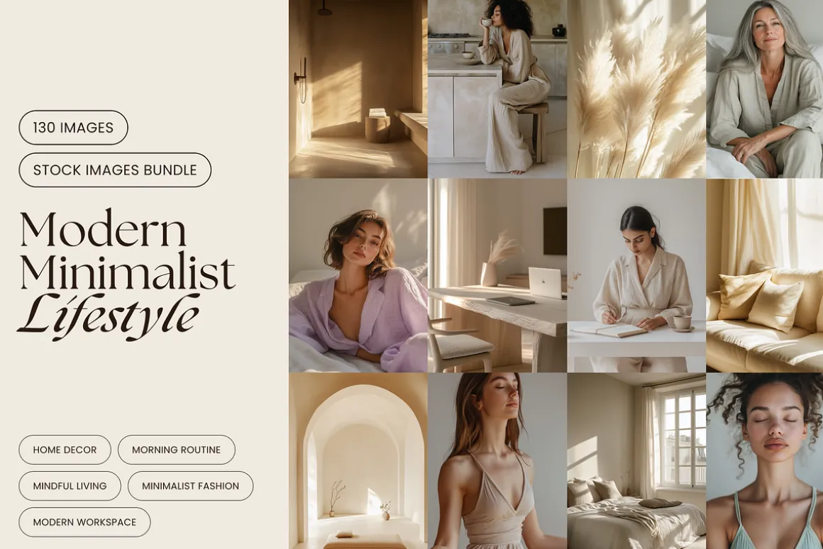 Modern Minimalist Lifestyle Images