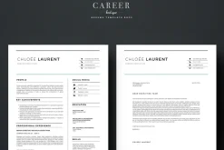 Modern Resume & CoverLetter Template
