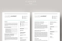 Modern Resume & CoverLetter Template