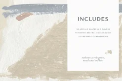 Modern Abstract Shapes Backgrounds