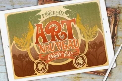 Modern Art Nouveau Creator Kit