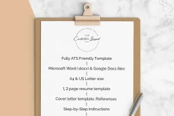 Modern ATS Resume/CV - The Morales