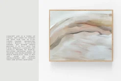 MODERN BEIGE EXPRESSIVE ART
