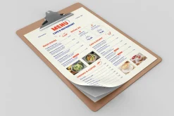 Modern Cafe Menu Template