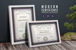 472. Modern Certificate Template