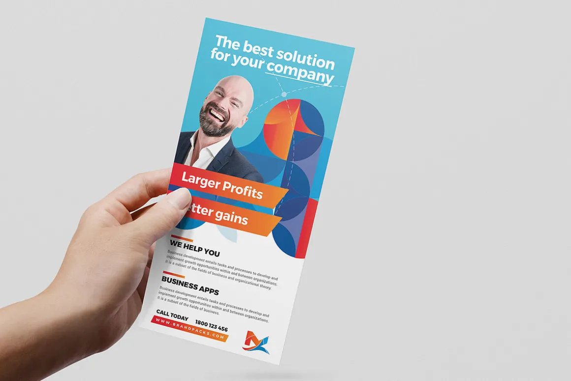 Modern Corporate DL Card