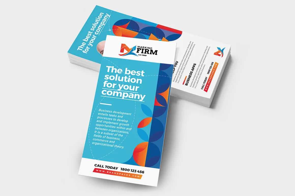 Modern Corporate DL Card