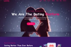 Modern Dating & Social Network HTML
