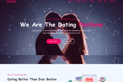 Modern Dating & Social Network HTML