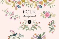 Modern FOLK Art Whimsy & Quirky