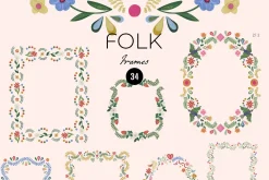 Modern FOLK Art Whimsy & Quirky