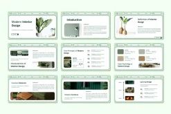 Modern Interior - Google Slides