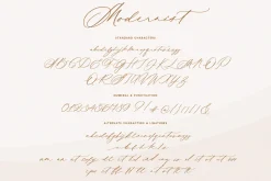 Modernist | Calligraphy Font