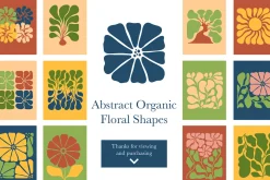 Modern Matisse Botanical Cutout Set
