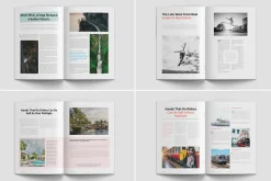 Modern Multiple Magazine Layout