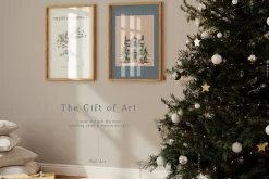 Modern Nordic Christmas Watercolor