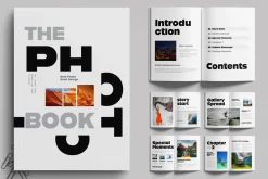 Modern Photo Book Template Design