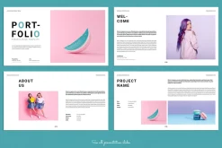 Modern Portfolio Presentation Layout