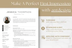 Modern Resume Template - Jessica