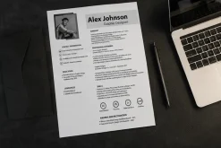 MODERN RESUME TEMPLATE (R17)