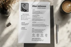 MODERN RESUME TEMPLATE (R17)