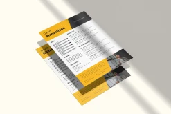 Modern Simple Personal Resume CV