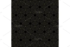 Modern Vector Seamless Dotted